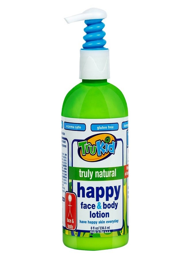 TruKid Happy Face and Body Moisturizing Lotion, 8 Ounce - Image 1
